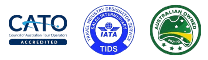 CATO Member, IATA-TIDS Accredited, Australian Owned